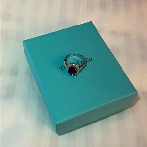 Australian Crystal Oval Stone Ring...